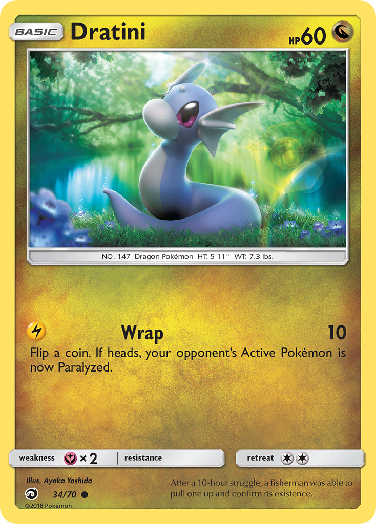 Dratini (34/70) [Sun & Moon: Dragon Majesty] - Waypoint Games CA