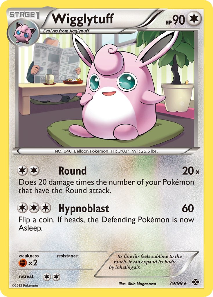 Wigglytuff (79/99) (Cosmos Holo) (Blister Exclusive) [Black & White: Next Destinies] - Waypoint Games CA