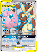 Mega Lopunny & Jigglypuff GX (225/236) [Sun & Moon: Cosmic Eclipse] - Waypoint Games CA