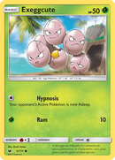 Exeggcute (4/111) [Sun & Moon: Crimson Invasion] - Waypoint Games CA