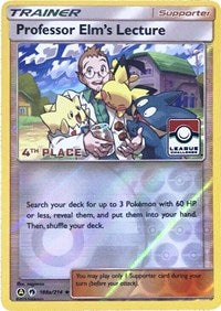 Professor Elms Lecture (188a/214) (League Promo 4th Place) [Sun & Moon: Lost Thunder] - Waypoint Games CA