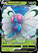Butterfree V (001/189) [Sword & Shield: Darkness Ablaze] - Waypoint Games CA