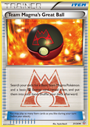 Team Magma's Great Ball (31/34) [XY: Double Crisis] - Waypoint Games CA