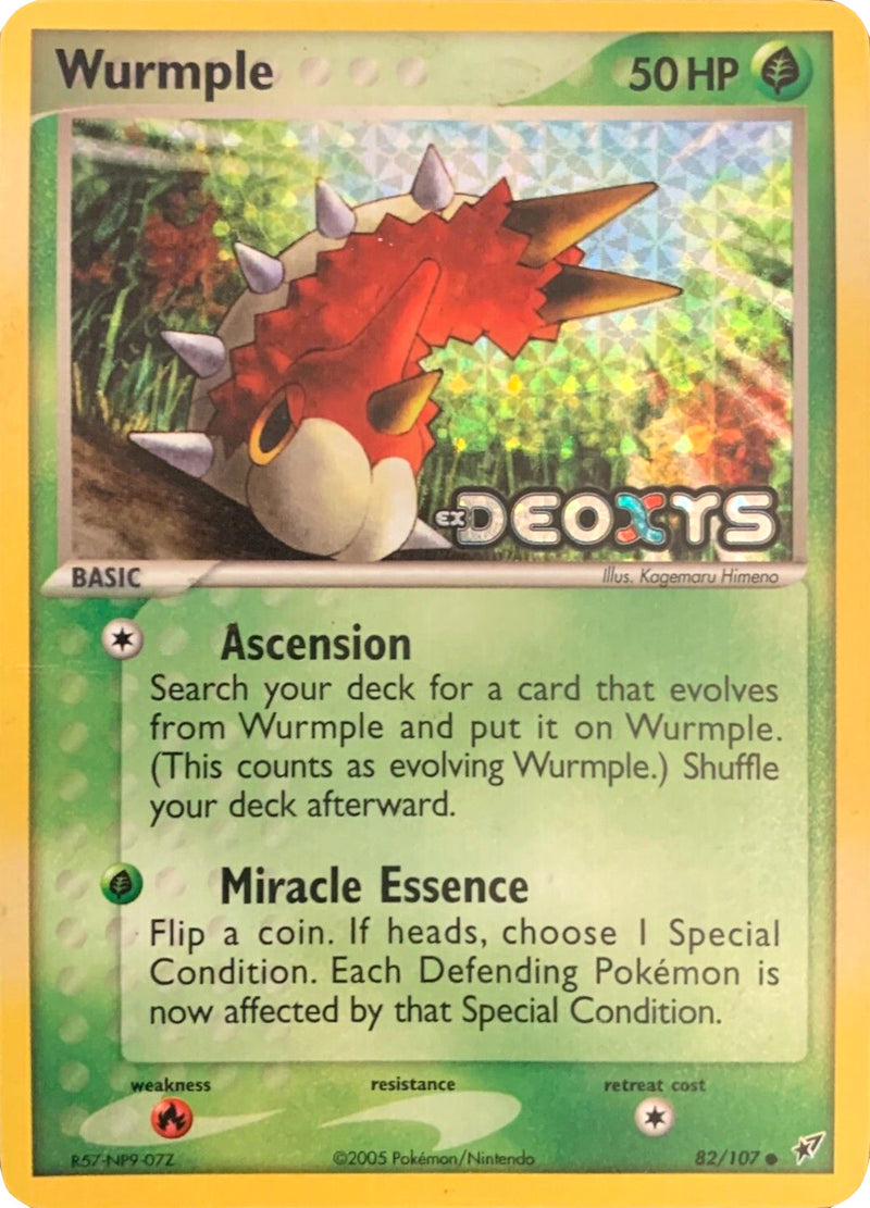 Wurmple (82/107) (Stamped) [EX: Deoxys] - Waypoint Games CA