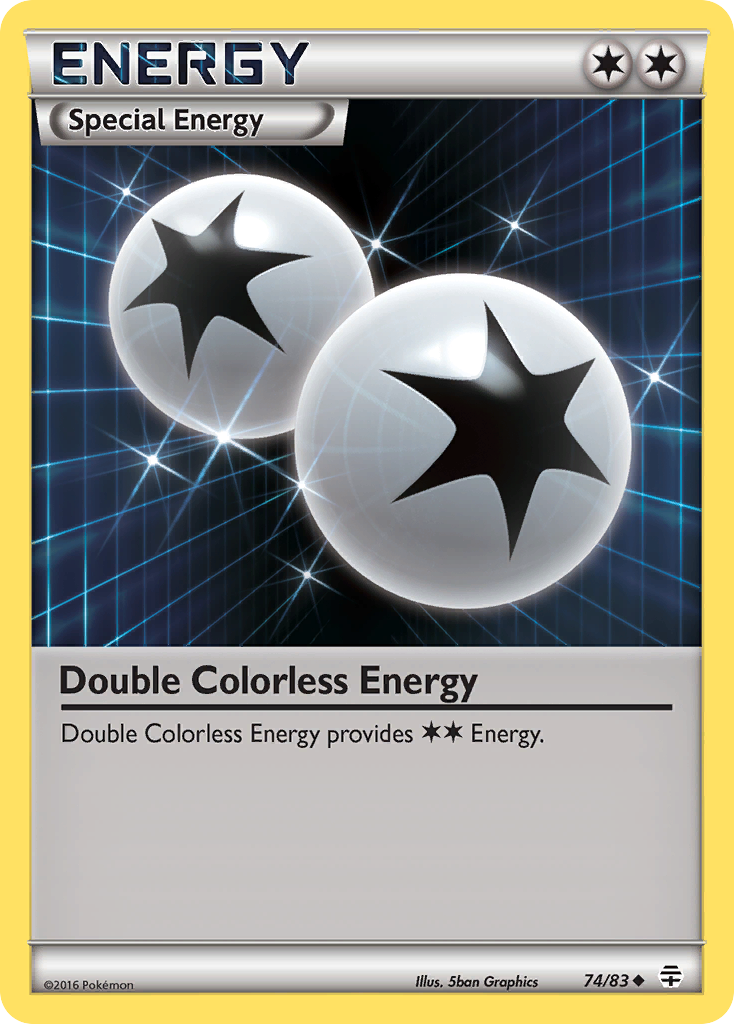 Double Colorless Energy (74/83) [XY: Generations] - Waypoint Games CA