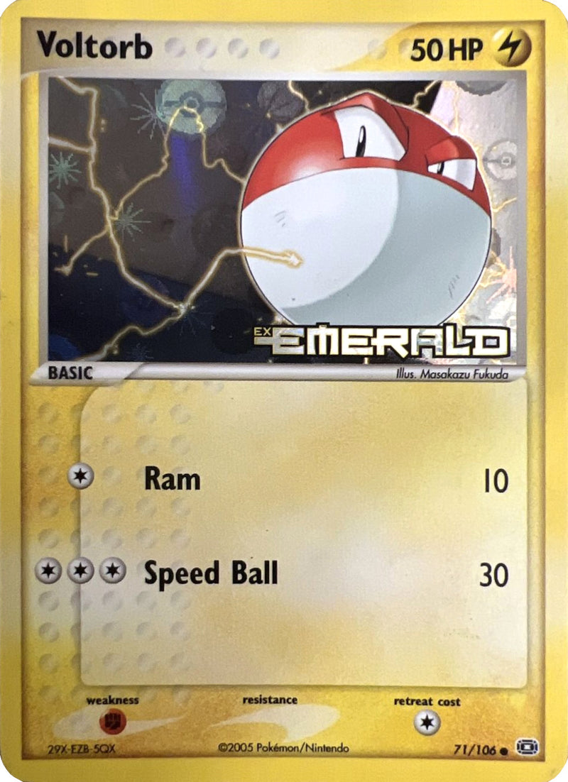 Voltorb (71/106) (Stamped) [EX: Emerald] - Waypoint Games CA