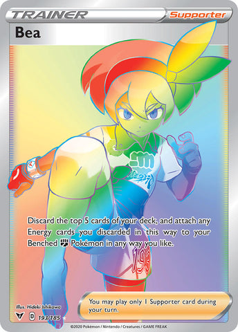 Bea (193/185) [Sword & Shield: Vivid Voltage] - Waypoint Games CA