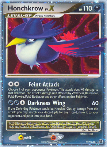 Honchkrow LV.X (132/132) [Diamond & Pearl: Secret Wonders] - Waypoint Games CA