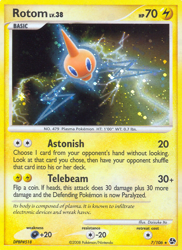 Rotom (7/106) [Diamond & Pearl: Great Encounters] - Waypoint Games CA
