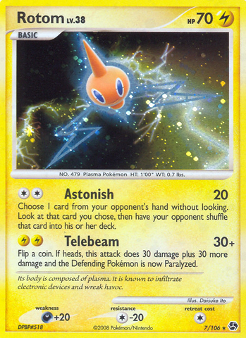 Rotom (7/106) [Diamond & Pearl: Great Encounters] - Waypoint Games CA