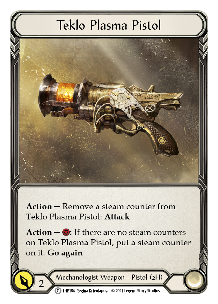 Teklo Plasma Pistol [1HP184] (History Pack 1) - Waypoint Games CA