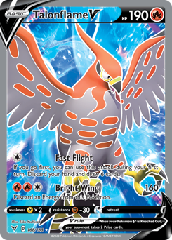 Talonflame V (168/185) [Sword & Shield: Vivid Voltage] - Waypoint Games CA