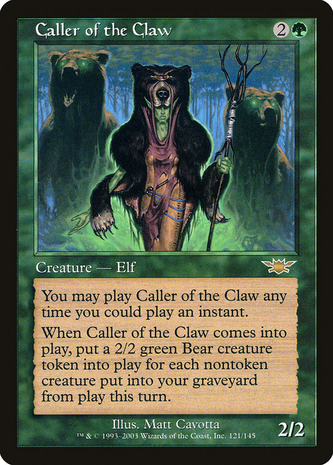 Caller of the Claw [Legions] - Waypoint Games CA