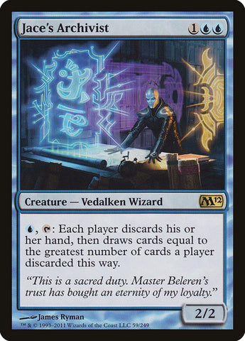 Jace's Archivist [Magic 2012] - Waypoint Games CA