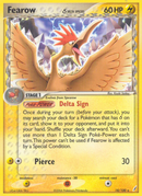 Fearow (18/100) (Delta Species) [EX: Crystal Guardians] - Waypoint Games CA