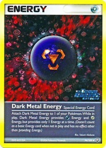 Dark Metal Energy (94/109) (Stamped) [EX: Team Rocket Returns] - Waypoint Games CA