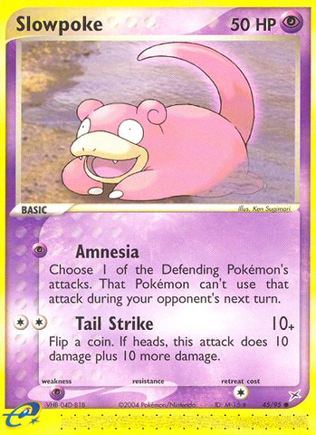 Slowpoke (45/95) [EX: Team Magma vs Team Aqua] - Waypoint Games CA