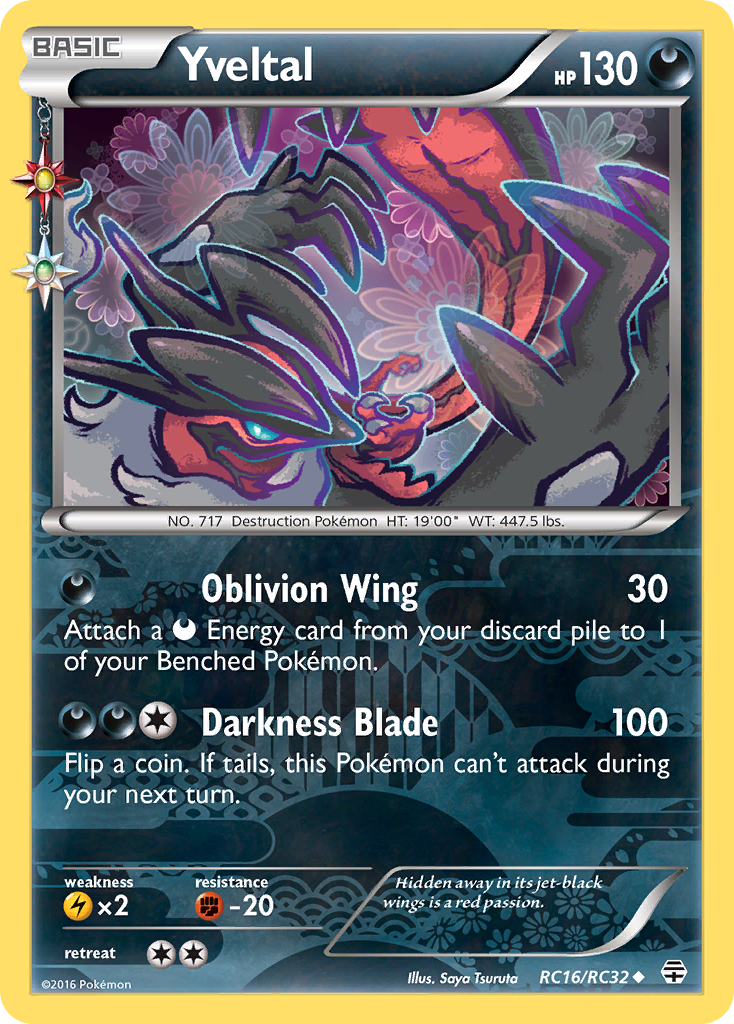 Yveltal (RC16/RC32) [XY: Generations] - Waypoint Games CA