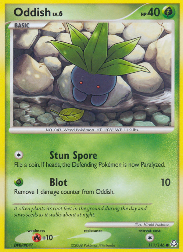 Oddish (111/146) [Diamond & Pearl: Legends Awakened] - Waypoint Games CA