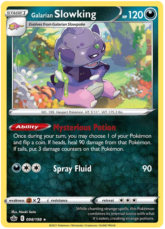 Galarian Slowking (098/198) [Sword & Shield: Chilling Reign] - Waypoint Games CA
