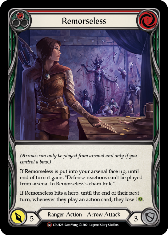 Remorseless [U-CRU123] (Crucible of War Unlimited)  Unlimited Normal - Waypoint Games CA