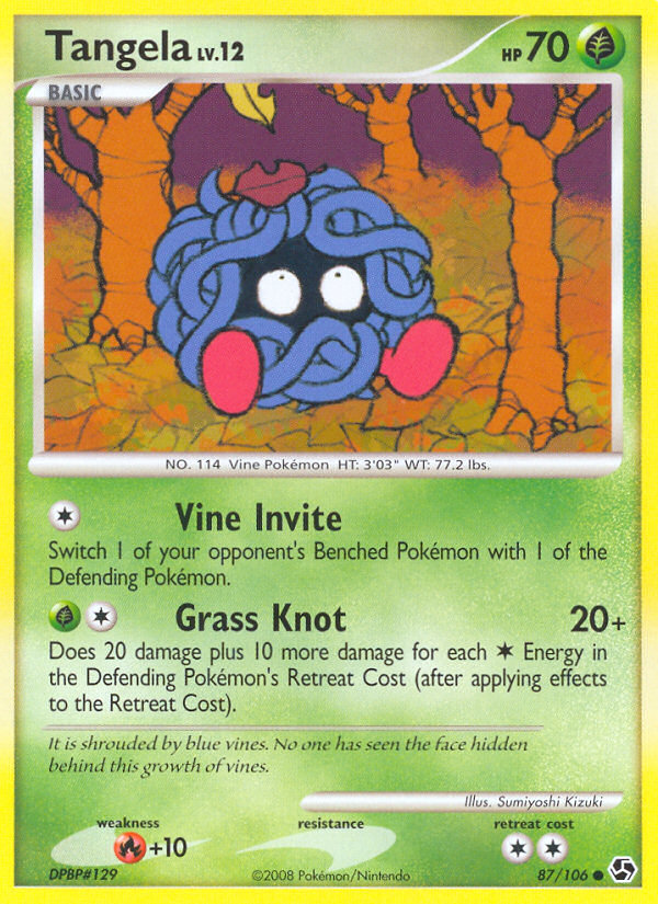 Tangela (87/106) [Diamond & Pearl: Great Encounters] - Waypoint Games CA