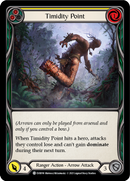 Timidity Point (Yellow) [EVR098] (Everfest)  1st Edition Normal - Waypoint Games CA