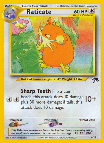 Raticate (6/18) [Southern Islands] - Waypoint Games CA