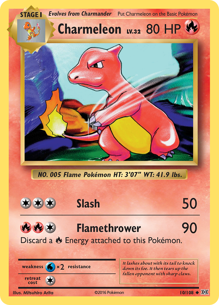 Charmeleon (10/108) [XY: Evolutions] - Waypoint Games CA