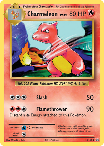 Charmeleon (10/108) [XY: Evolutions] - Waypoint Games CA