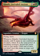Klauth, Unrivaled Ancient (Extended Art) [Dungeons & Dragons: Adventures in the Forgotten Realms Commander] - Waypoint Games CA