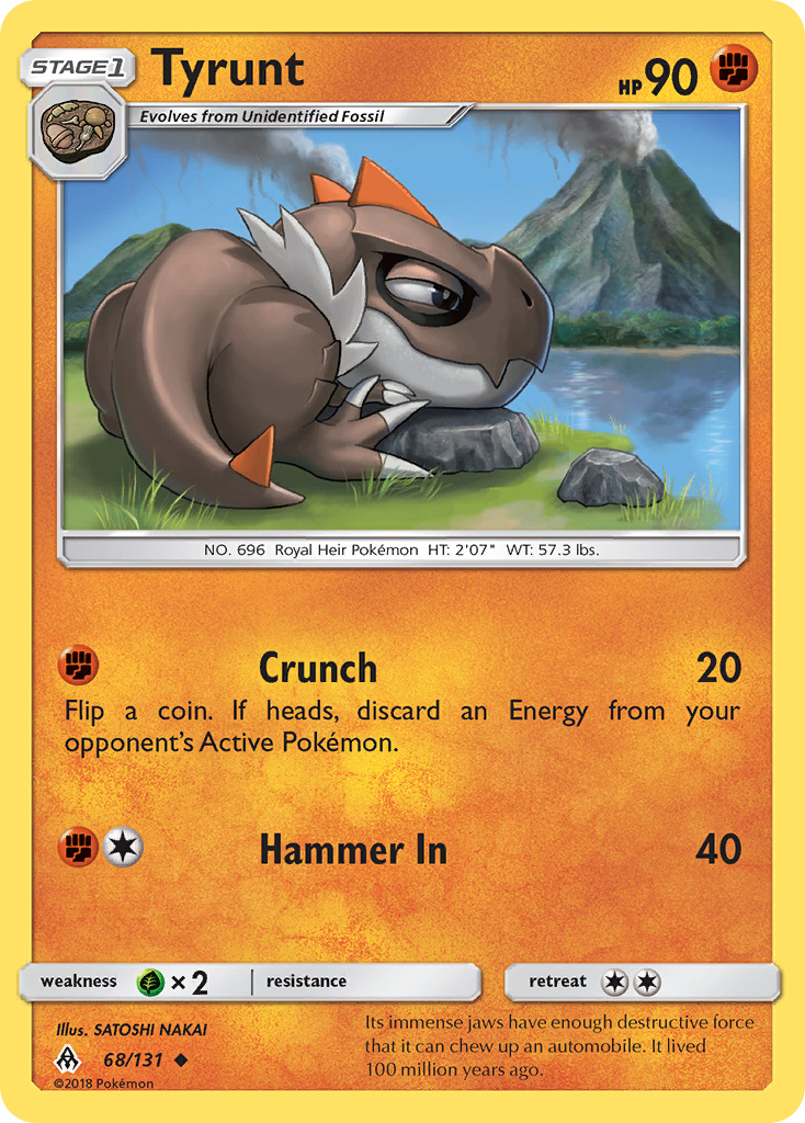 Tyrunt (68/131) [Sun & Moon: Forbidden Light] - Waypoint Games CA