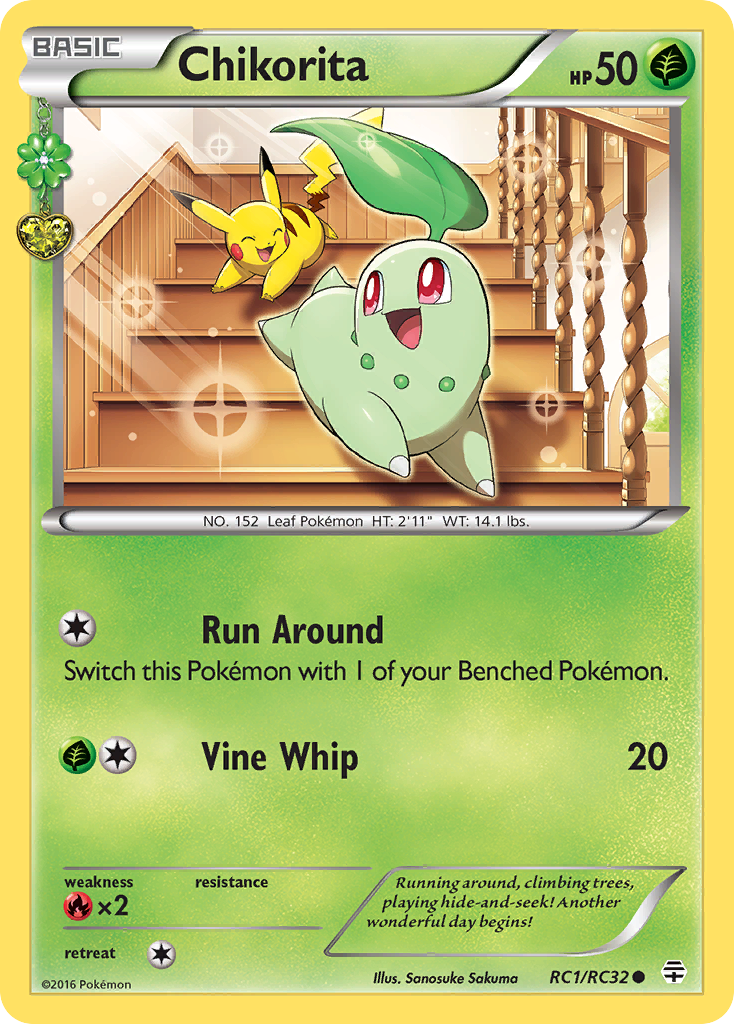 Chikorita (RC1/RC32) [XY: Generations] - Waypoint Games CA