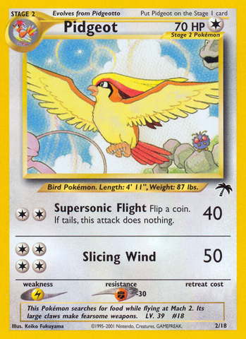 Pidgeot (2/18) [Southern Islands] - Waypoint Games CA