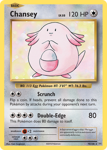 Chansey (70/108) [XY: Evolutions] - Waypoint Games CA