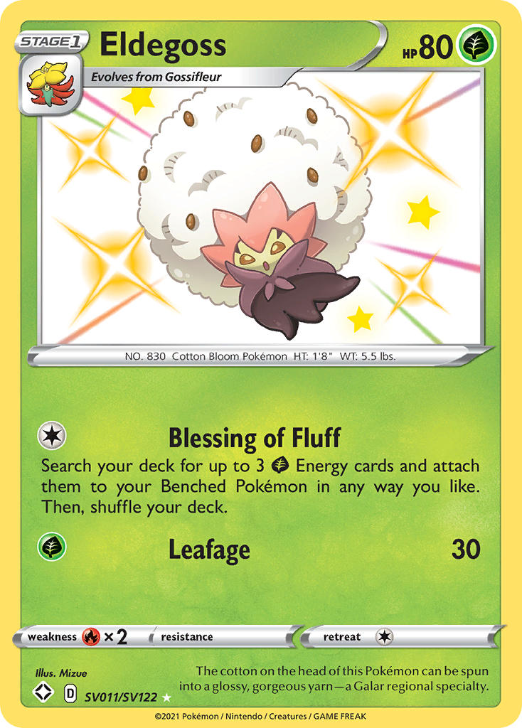 Eldegoss (SV011/SV122) [Sword & Shield: Shining Fates] - Waypoint Games CA