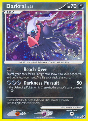 Darkrai (3/106) [Diamond & Pearl: Great Encounters] - Waypoint Games CA