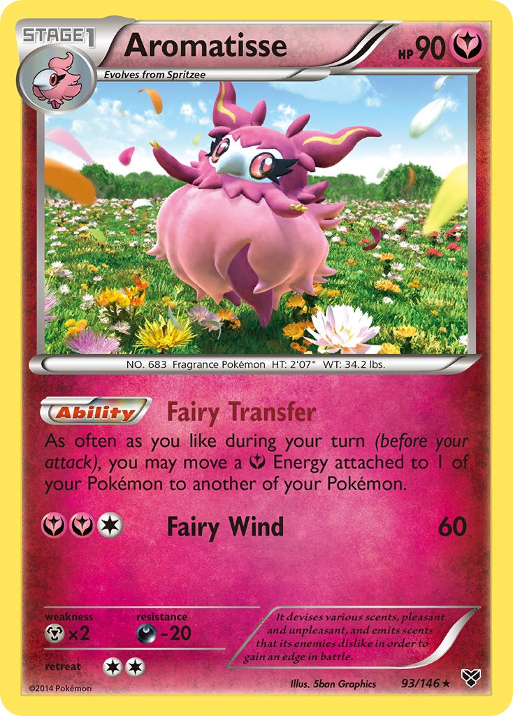 Aromatisse (93/146) (Theme Deck Exclusive) [XY: Base Set] - Waypoint Games CA