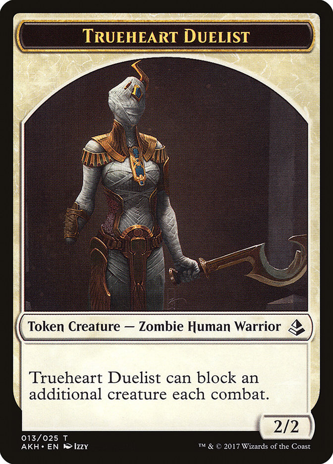 Trueheart Duelist Token [Amonkhet Tokens] - Waypoint Games CA