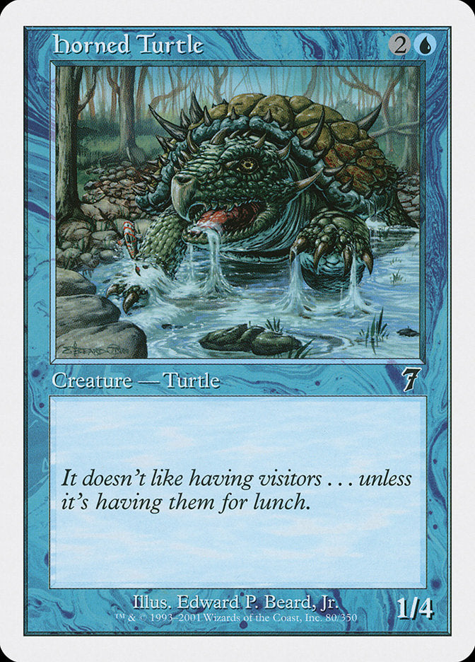 Horned Turtle [Seventh Edition] - Waypoint Games CA