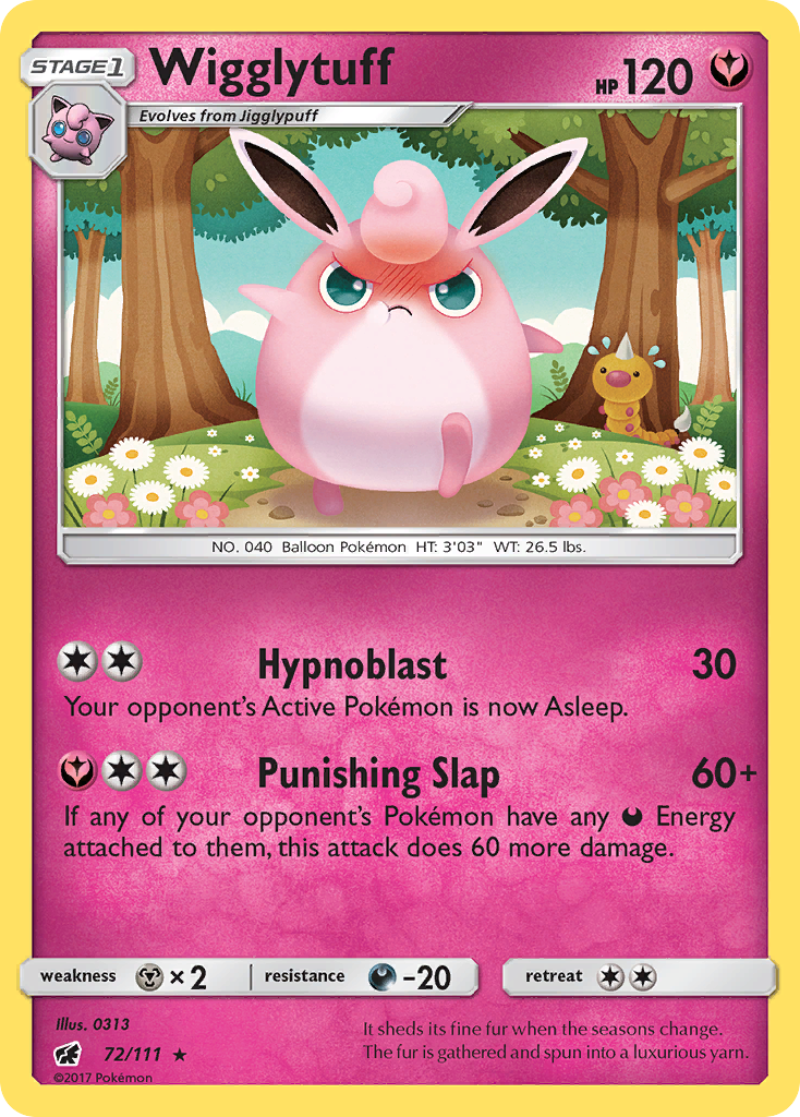 Wigglytuff (72/111) [Sun & Moon: Crimson Invasion] - Waypoint Games CA