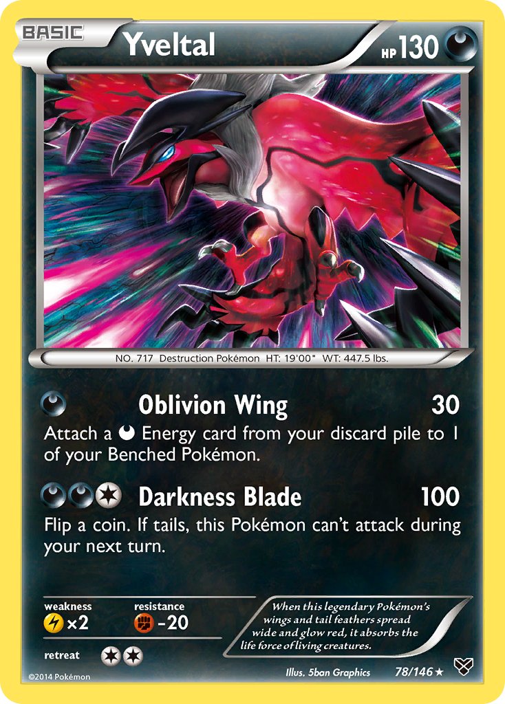 Yveltal (78/146) (Theme Deck Exclusive) [XY: Base Set] - Waypoint Games CA