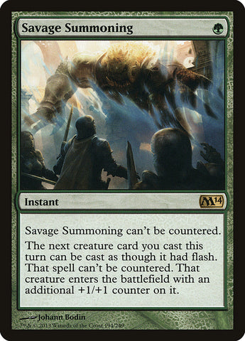 Savage Summoning [Magic 2014] - Waypoint Games CA