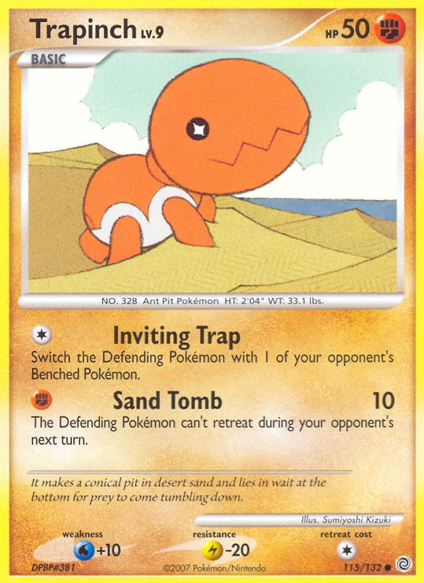 Trapinch (115/132) [Diamond & Pearl: Secret Wonders] - Waypoint Games CA