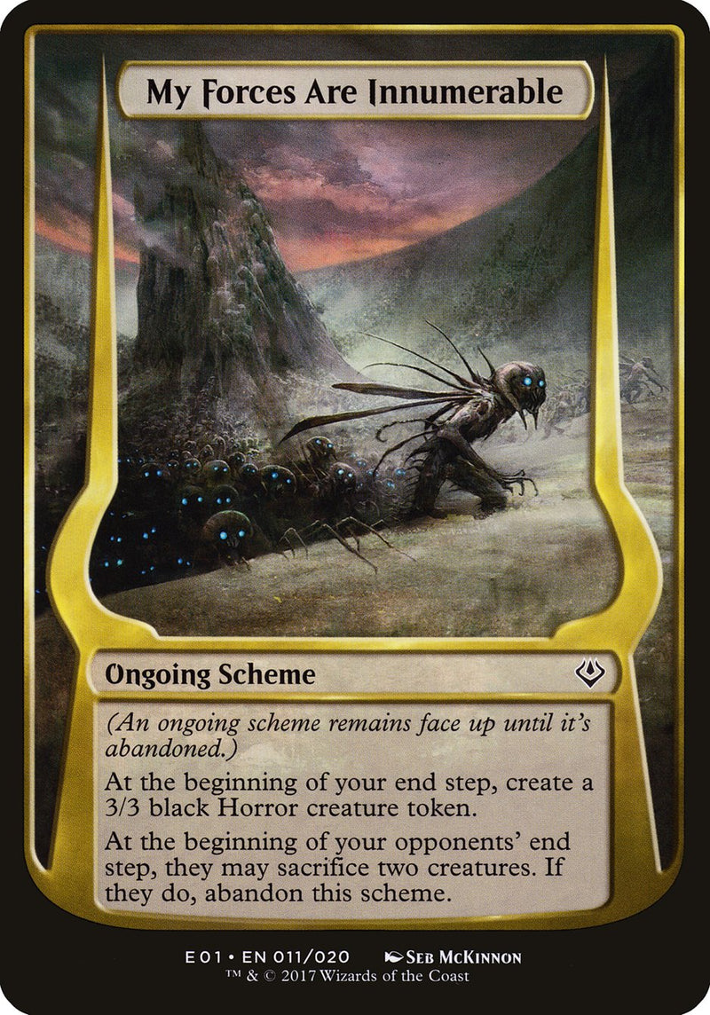 My Forces Are Innumerable (Schemes) [Archenemy: Nicol Bolas Schemes] - Waypoint Games CA