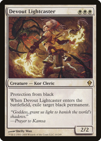 Devout Lightcaster [Zendikar] - Waypoint Games CA