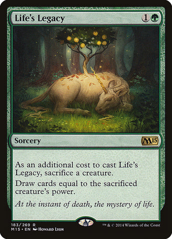 Life's Legacy [Magic 2015] - Waypoint Games CA