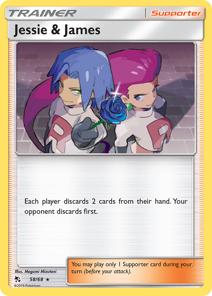 Jessie & James (58/68) [Sun & Moon: Hidden Fates] - Waypoint Games CA