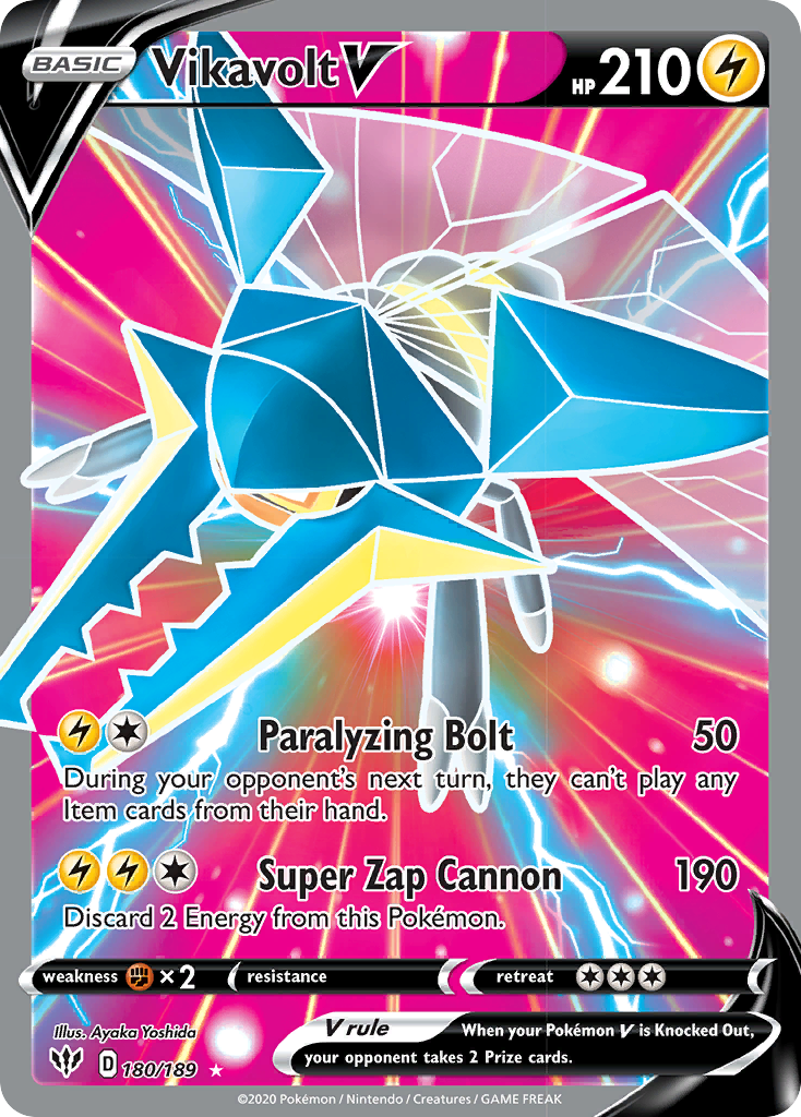 Vikavolt V (180/189) [Sword & Shield: Darkness Ablaze] - Waypoint Games CA