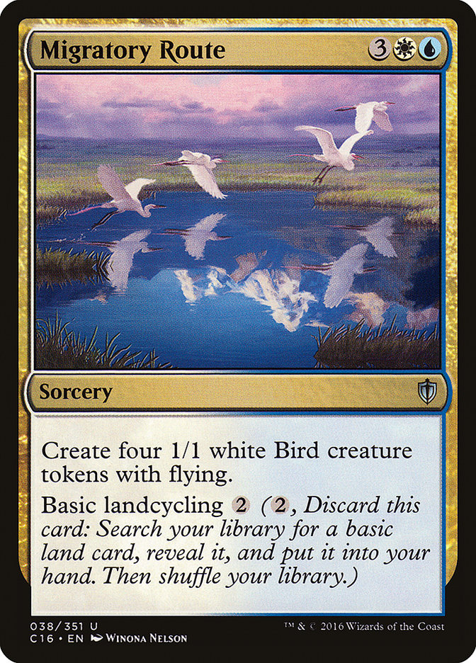Migratory Route [Commander 2016] - Waypoint Games CA